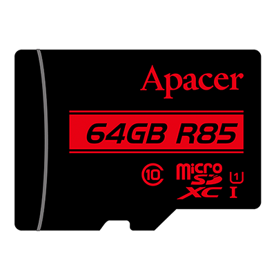 کارت حافظه‌ microSDHC اپیسر استاندارد UHS-I U1 مدل AP64G ظرفیت 64 گیگابایت